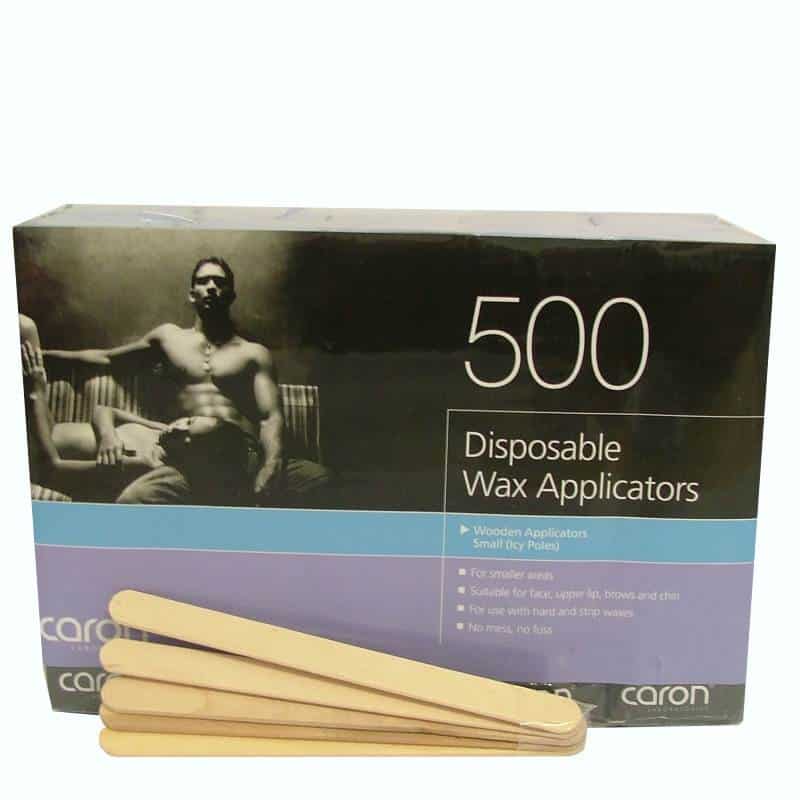 Caronlab Wax Applicators Small- Icepole Stick 500 Pack