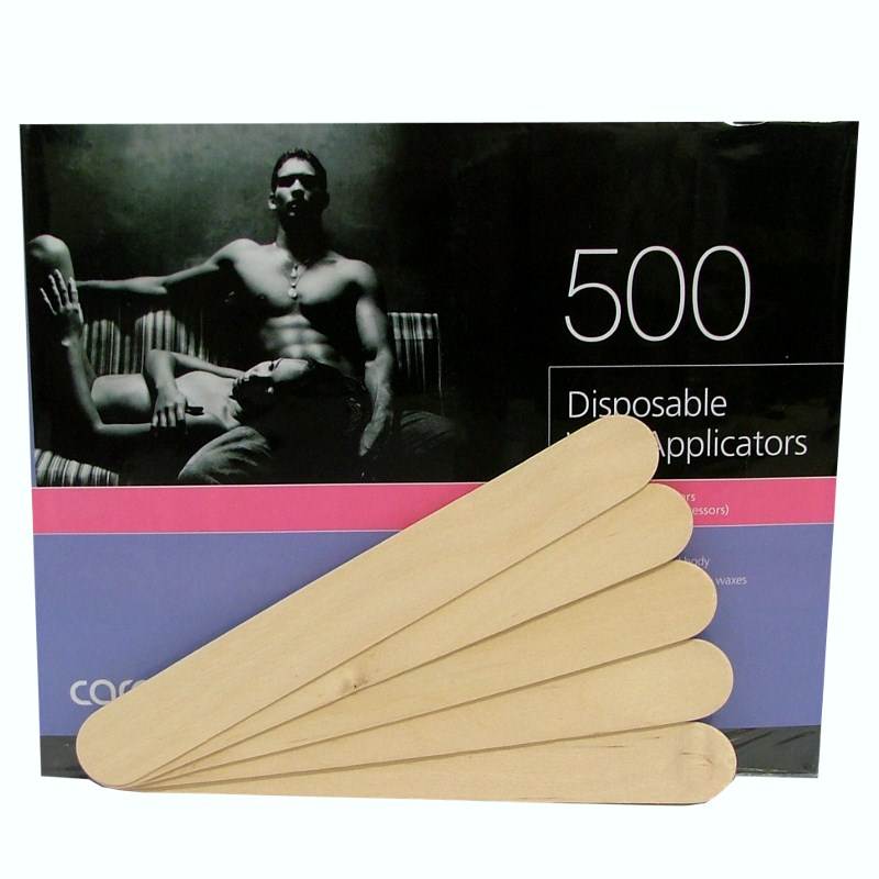 Caronlab Wax Applicators Large- Tongue Depressor 500 Pack