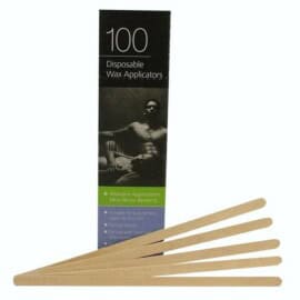 Caronlab Wax Applicators Mini- Brow Beater 100 Pack
