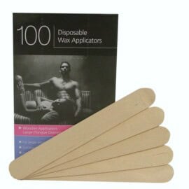 Caronlab Wax Applicators Large- Tongue Depressor 100 Pack