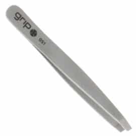 Grip Stainless Steel Tweezer - Slanted (Gs1)