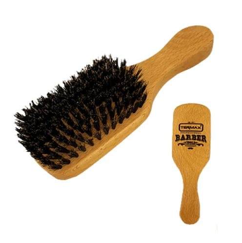 Termax Pure Natural Bristle Club Brush For Hair, Scalp & Beard