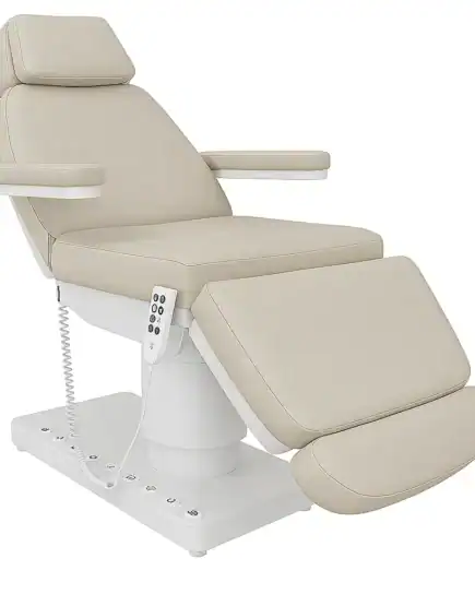 Aphrodite ElectricBeauty bed 4 Motors White & Stone
