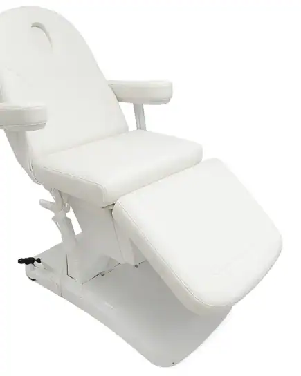 Athena Electric Beauty bed 3 Motors Natural White