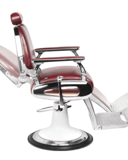 El Patron Barber Chair Dark Red