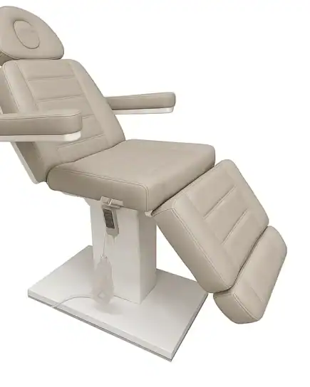 Selene Electric Treatment bed 3 Motors White & Stone
