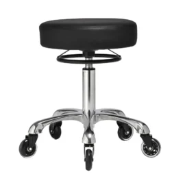 Zelus Round Medical Stool Black Onyx