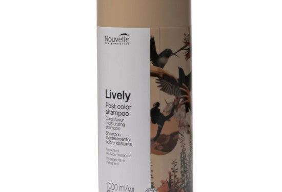 Nouvelle Lively Post Colour Shampoo 1000ml (Sulphate Free)